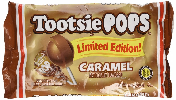 Tootsie Pops, Caramel • 20 Piece Bag