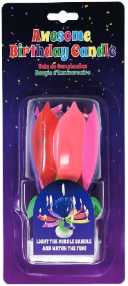 Candle Flower Awesome Multi