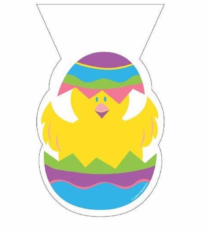 Easter Chick Plastic Cello Treat &amp; Favor Bags ~ 20 Count