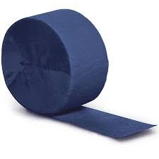 Streamer 81" Navy Blue