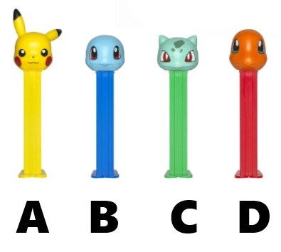PEZ Pokemon Asst