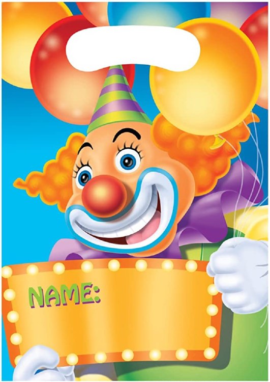 Big Top Birthday Treat Bag