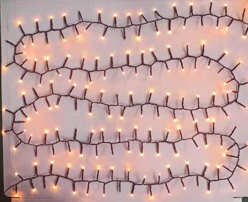 Lights Twinkle Cluster Orange