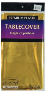 Tablecover Metallic Gold