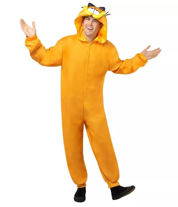 Garfield Jumpsuit Adult L/XL