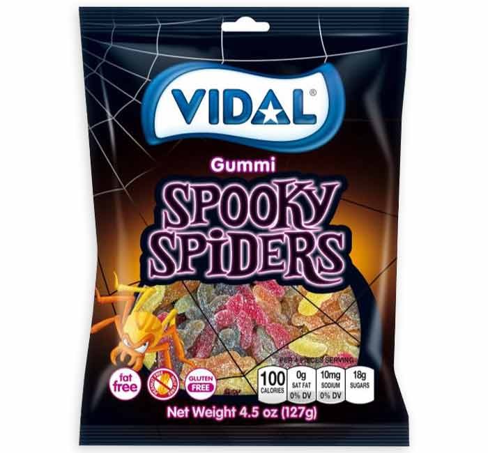 Candy Gummi Spooky Spiders