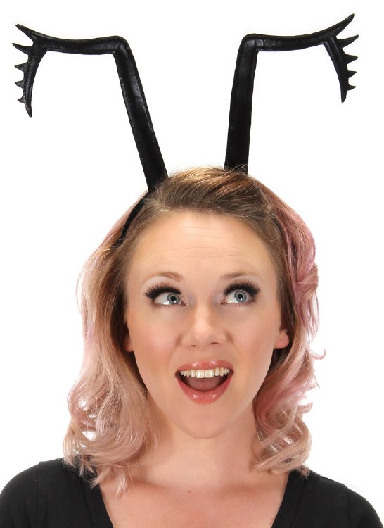 Bug Antennae Bendy Black