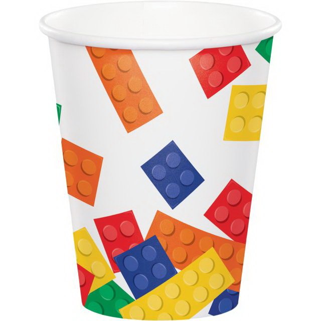 Block Party 9oz Cups 8ct