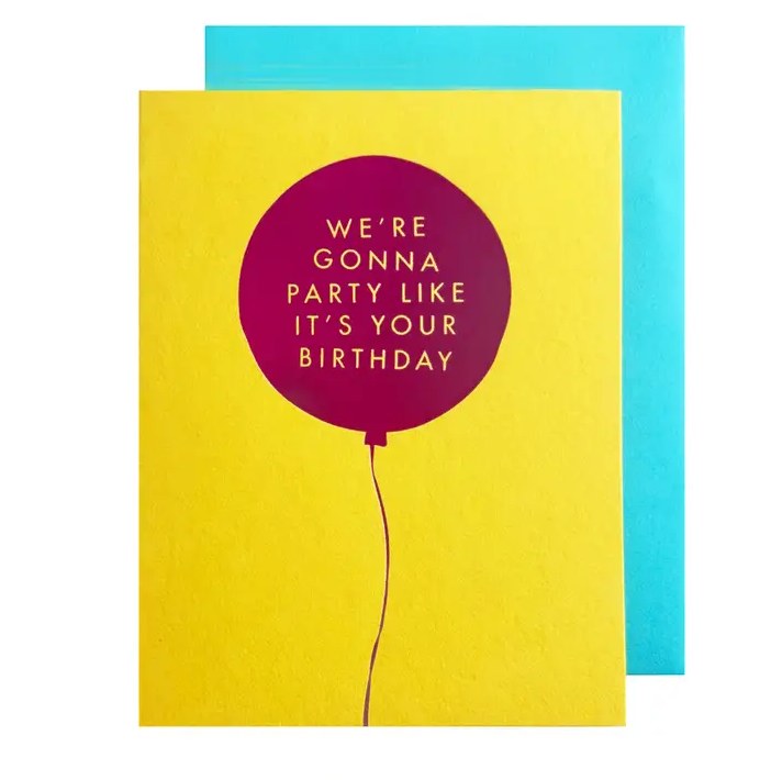 Card Party Like It's Your BDay