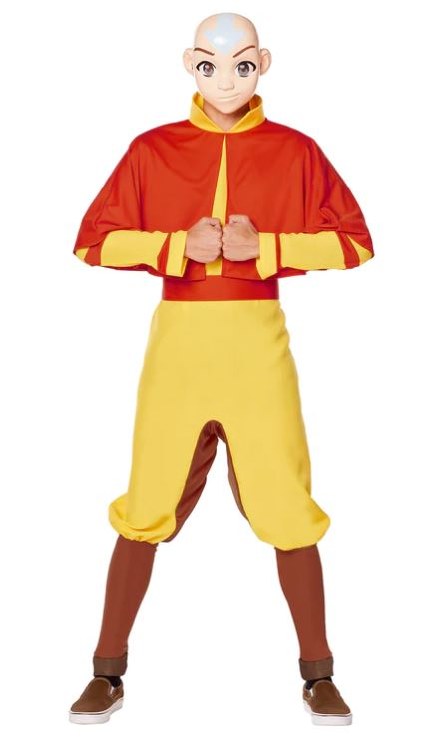 Avatar The Last Airbender Aang Adult Large