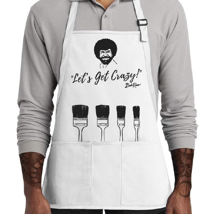 Bob Ross Apron