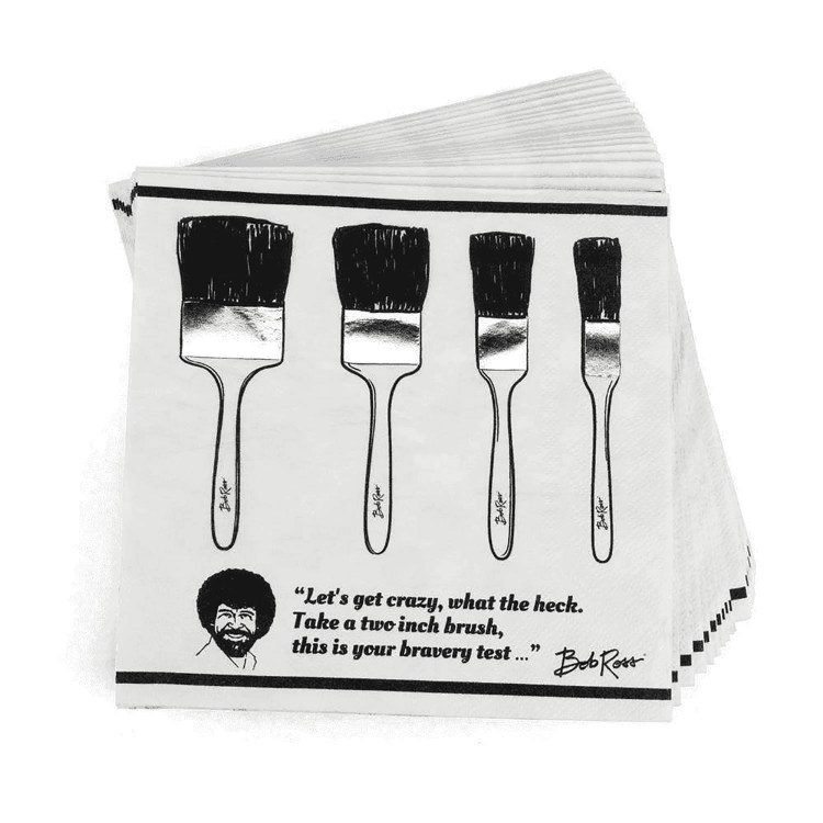 Bob Ross Lunch Napkins 20ct