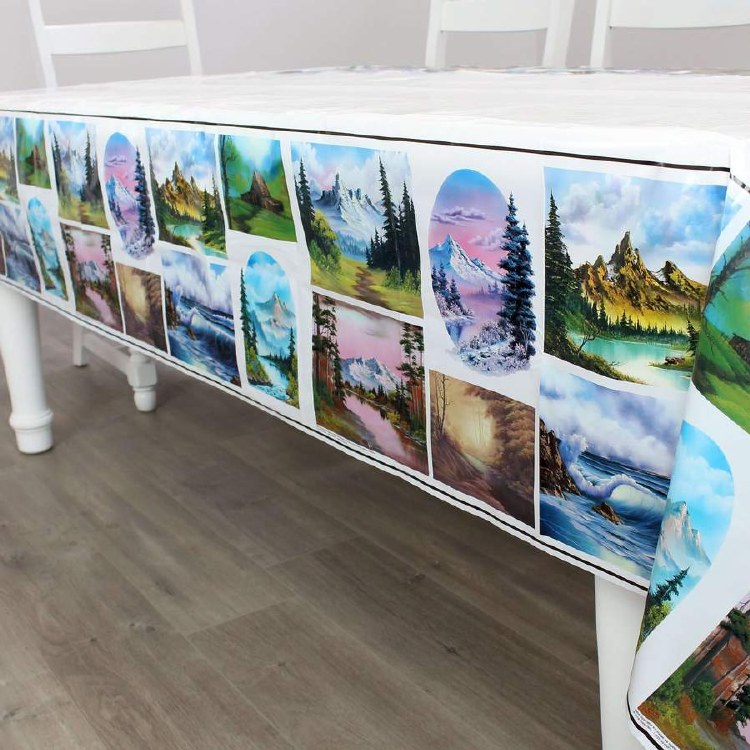 Bob Ross Tablecover