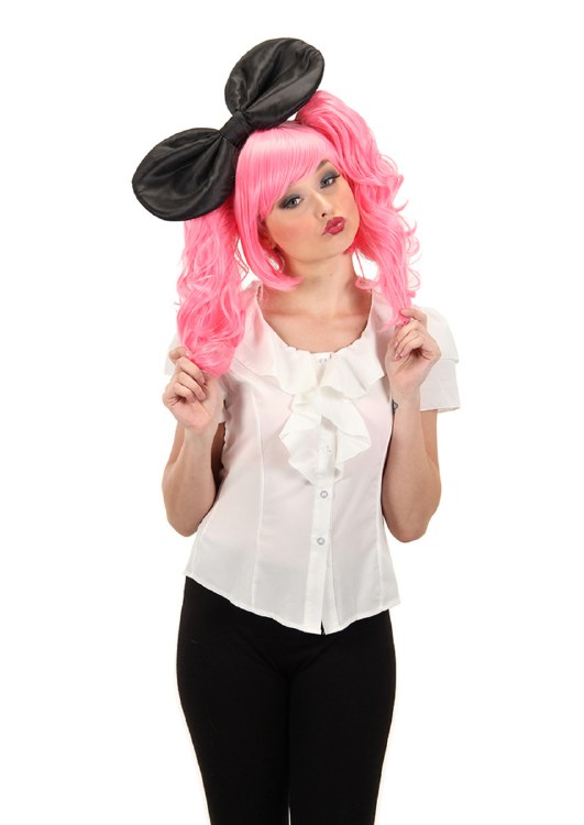 Bow Oversized Anime Blk