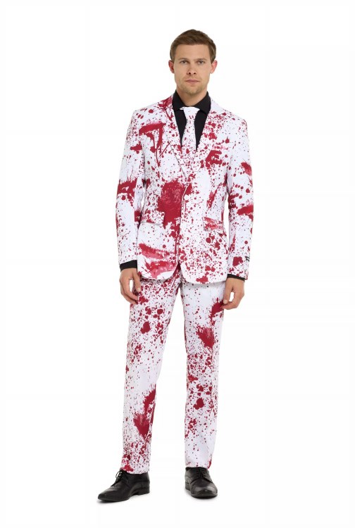 Bloody Suit White Adult XL