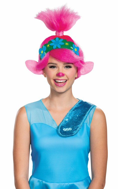 Wig Trolls Movie 2 Poppy Adult
