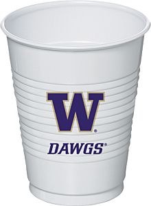 UW 16oz Plastic Cups 8ct
