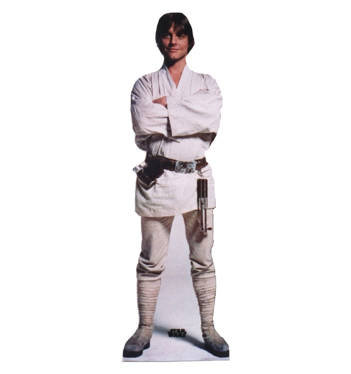 Luke Skywalker Cardboard Standup
