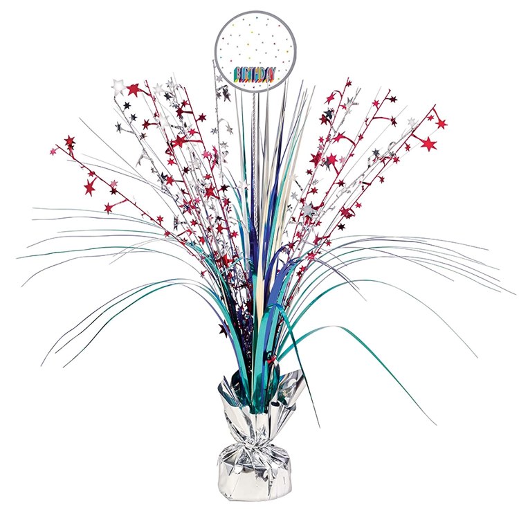 Add-an-Age Foil Centerpiece