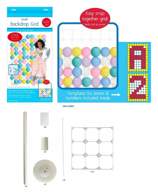 Balloon Backdrop Small