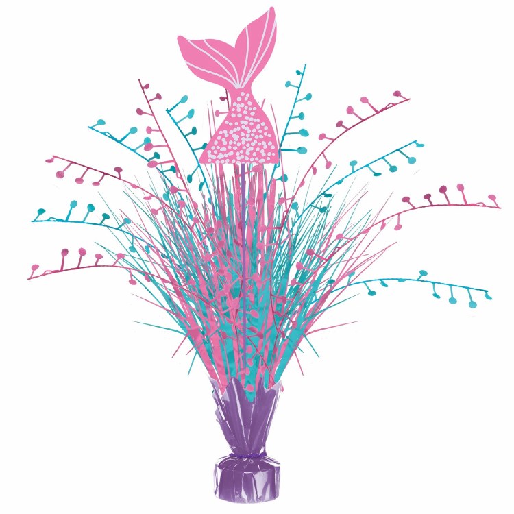 Shimmering Mermaids Metallic Spray Centerpiece