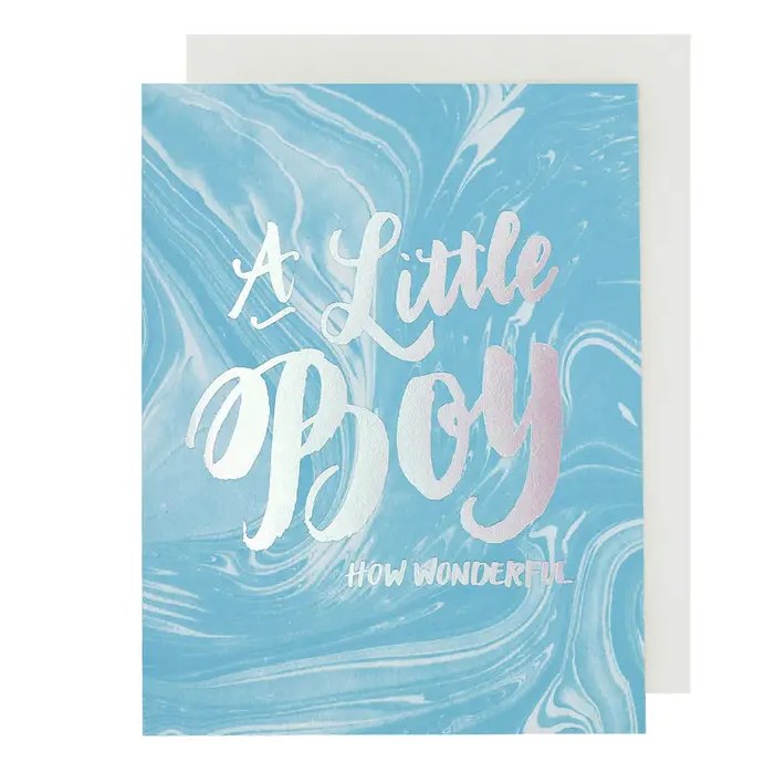 Card Little Boy on the Way