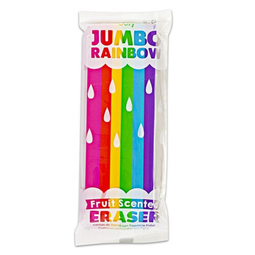 Jumbo Scented Rainbow Erasers