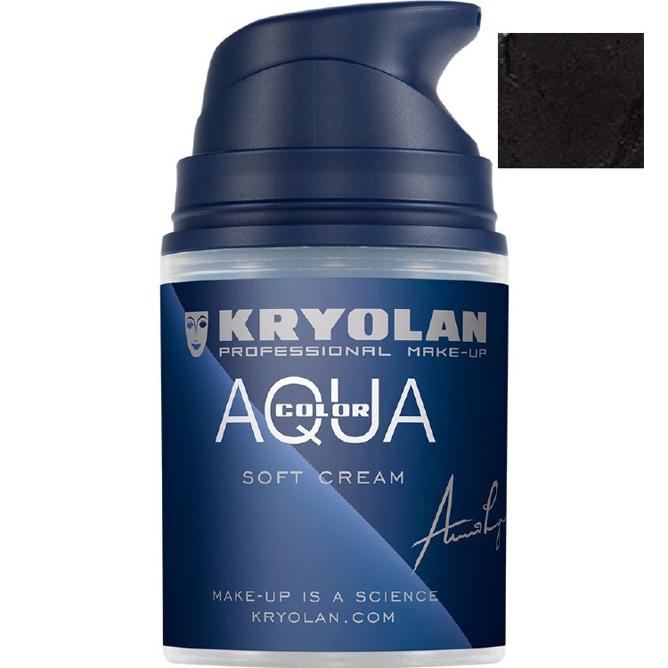 Aquacolor Cream Deep Black