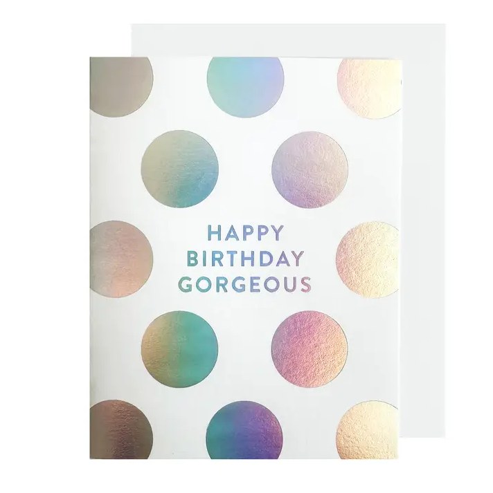 Card Happy Birthday Gorgeous