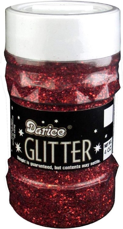 Glitter 4oz Red