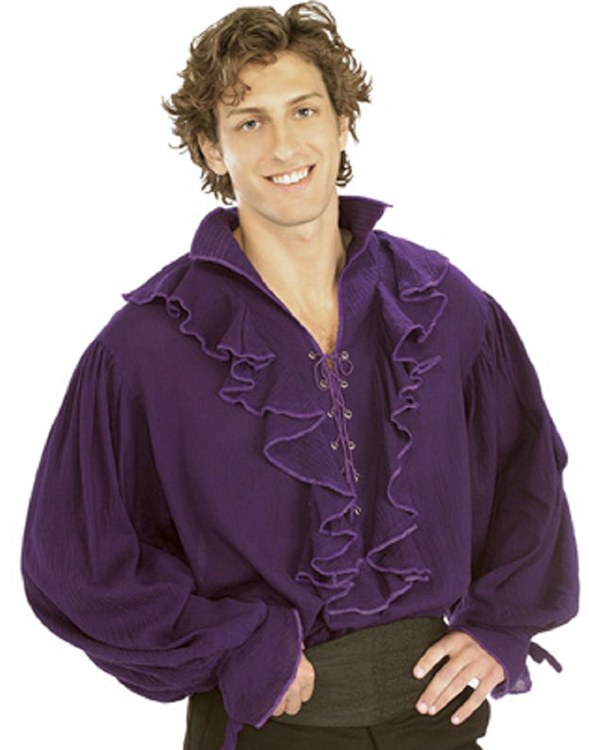 Pirate Shirt Purple One Size