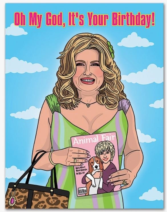 Oh My God It's Your Birthday Card