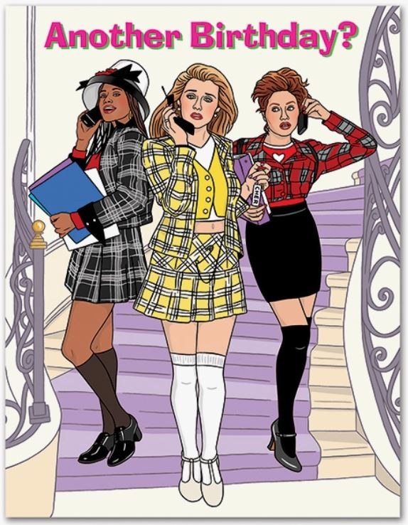 Birthday Card - Clueless
