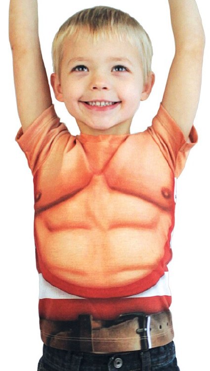 Faux Real Strongman Toddler 3T