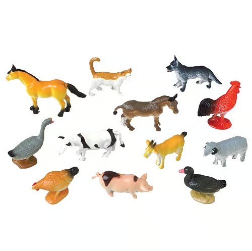 Mini Farm Animals 12pk