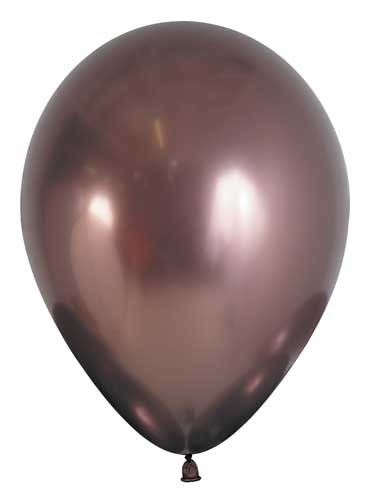 11" Solid Latex Helium Balloon • Neutral, Brown Truffle Reflex