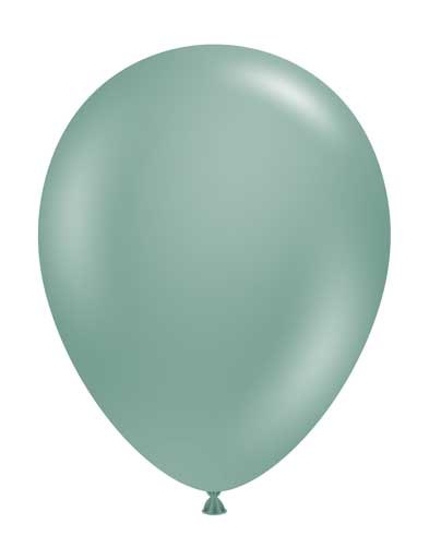 11" Solid Latex Helium Balloon • Green, Willow