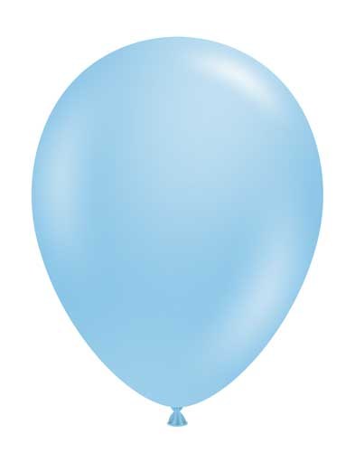 11" Solid Latex Helium Balloon • Blue, Baby