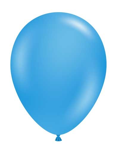 11" Solid Latex Helium Balloon • Blue, Primary