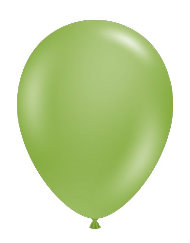 11" Solid Latex Helium Balloon • Green, Fiona