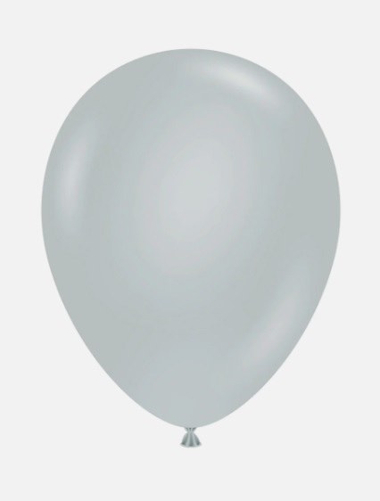 Blue, Gray Fog • 11in. Latex Helium Balloon