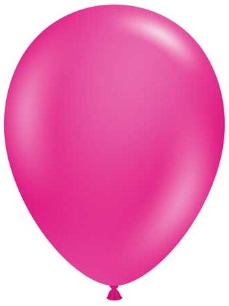 11" Solid Latex Helium Balloon • Pink, Hot