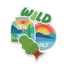 Stickers Wild Outdoors 4pk