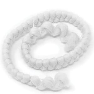 Crepe Hair White