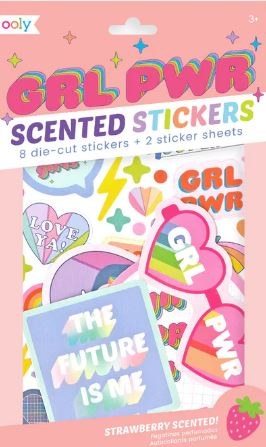 Scratch Stickers Girl Power