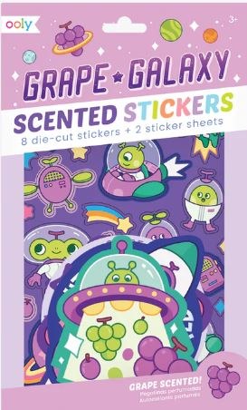 Scented Stickers Grape Galaxy