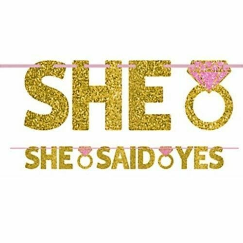 She Said Yes Banner