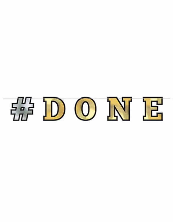 #Done Graduation Banner