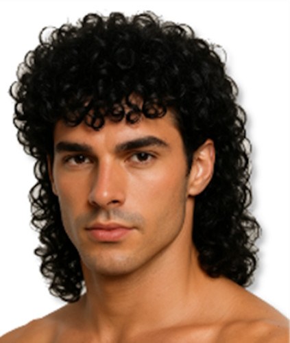 Wig Carlos Curly Black