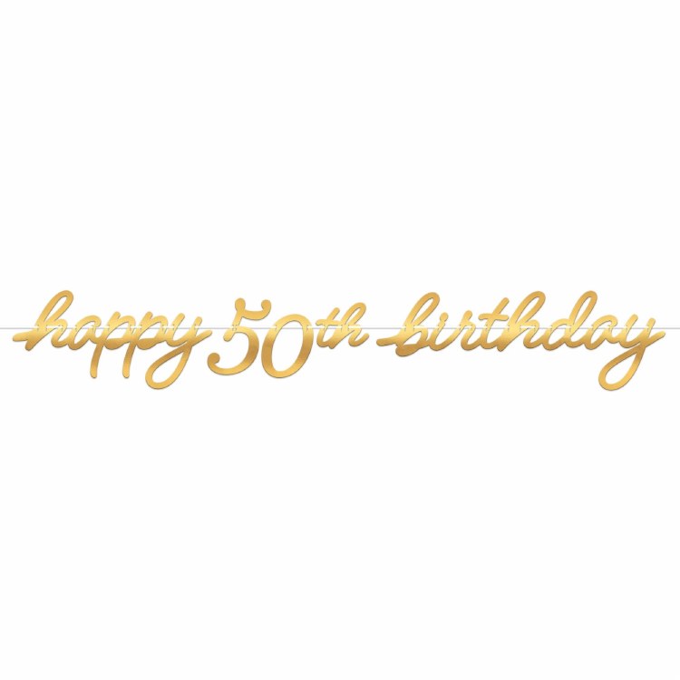 Golden Age Banner 50th BDay